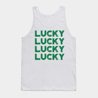 Lucky Lucky Lucky Lucky St. Patrick's Day Tank Top